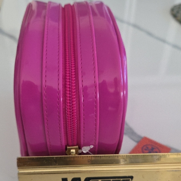 Tory Burch Fuchsia Cosmetic Pouch - Picture 3 of 5